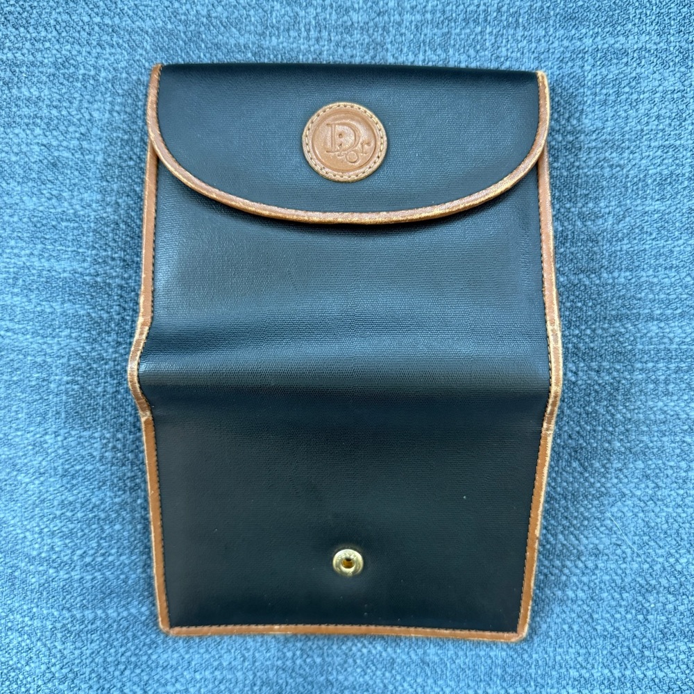 Dior Black and Tan Leather Wallet - Picture 3 of 5